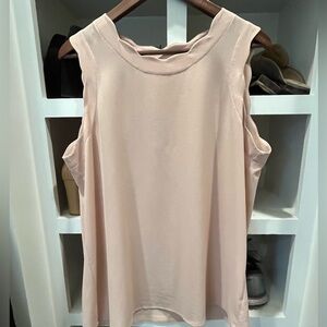 Elegant Pink Sleeveless Top